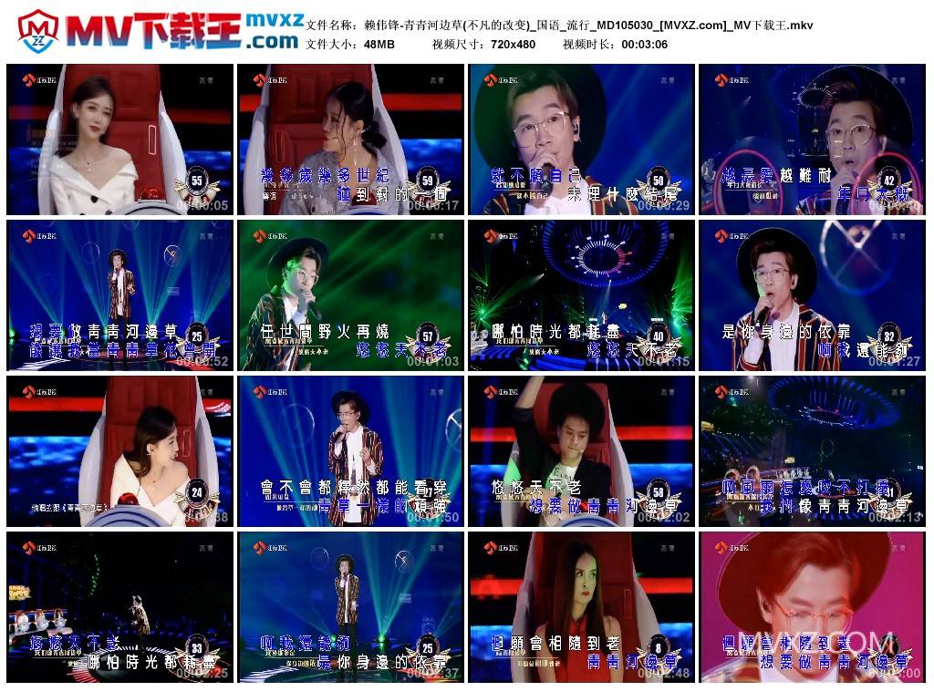 赖伟锋-青青河边草(不凡的改变)_国语_流行_MD105030